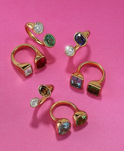 Fashion Color Trends Matching Gems: Fashion Color Trends Matching Gems shown through color, cut, setting context, and material evidence.